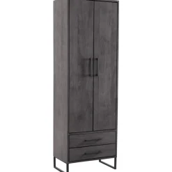 Opbergkast Piastra 64 cm zwart gesloten Woonseries|Opbergkast