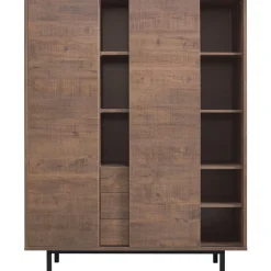 Best Opbergkast Spazzare (148 Cm) dark mango Woonseries|Opbergkast