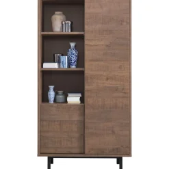 Opbergkast Spazzare (100 Cm) dark mango Woonseries|Opbergkast