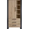 New Opbergkast Verato (100 Cm) naturel grey Woonseries|Opbergkast