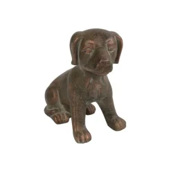 New Perrito hond lina zittend bruin Decoratie Beelden