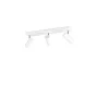 Best Plafondspot Mirare wit metaal 3-spots Plafondlamp
