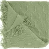 Hot Plaid Collina 127x152cm groen Plaids|Sierkussens