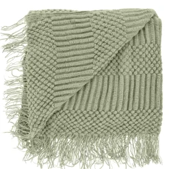 New Plaid Follo groen Plaids|Sierkussens