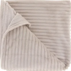 Hot Plaid Sagno 150x200cm grijs Plaids|Sierkussens