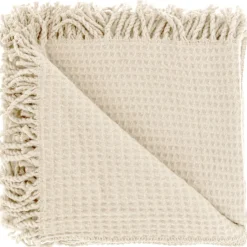 Outlet Plaid Siziana 150x200cm wit Plaids|Sierkussens