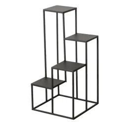 Clearance Plantentafel Sarmento zwart Sokkels