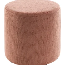 New Poef Roby 45 cm bruin rond Poefs En Krukjes