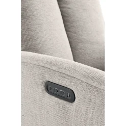 Online Relaxfauteuil Assele elektrisch lichtgrijs Elektrische Fauteuil|Relaxfauteuil