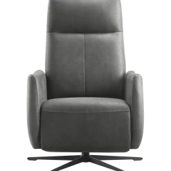 Outlet Relaxfauteuil Lanciare elektrisch antraciet Relaxfauteuil