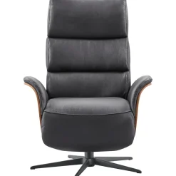 Clearance Relaxfauteuil Liri elektrisch zwart Elektrische Fauteuil|Relaxfauteuil