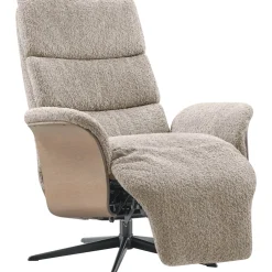 Outlet Relaxfauteuil Liri taupe Relaxfauteuil