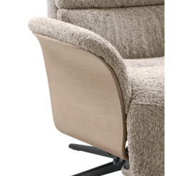 Outlet Relaxfauteuil Liri taupe Relaxfauteuil