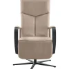 Hot Relaxfauteuil Seduto elektrisch leder beige Relaxfauteuil