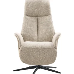 New Relaxfauteuil Serio beige licht hout premium comfort Relaxfauteuil
