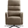 Outlet Relaxfauteuil Volgere elektrisch donkerbruin Relaxfauteuil