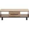 Outlet Salontafel Adanti 135x67 cm rechthoekig barley Woonseries|Salontafel