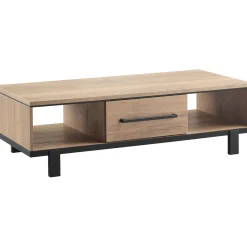 Outlet Salontafel Adanti 135x67 cm rechthoekig barley Woonseries|Salontafel