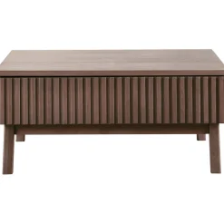 Sale Salontafel Arrosto eikenhout 90x90 cm vierkant Dark Roast Woonseries|Salontafel