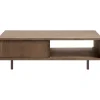Discount Salontafel Calvo bruin 123x64 cm rechthoekig Woonseries|Salontafel