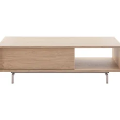 Discount Salontafel Famosa 67x131 cm rechthoekig bruin Woonseries|Salontafel