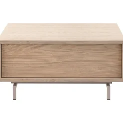 New Salontafel Famosa 83x83 cm vierkant bruin Woonseries|Salontafel