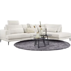 Hot Salontafel Lineto 47x61 cm organisch zwart keramiek Woonseries|Salontafel
