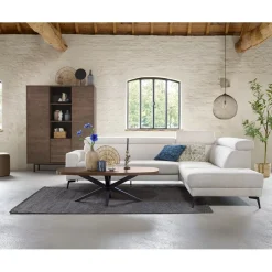 Salontafel Mascaro 135x67 cm Deens ovaal dark mango Woonseries|Salontafel