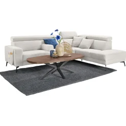 Salontafel Mascaro 135x67 cm Deens ovaal dark mango Woonseries|Salontafel