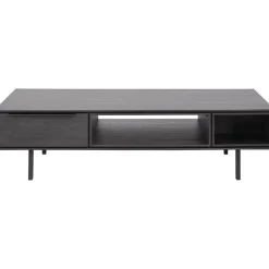 Clearance Salontafel Nero 67x135 cm rond noir Woonseries|Salontafel