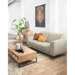 Hot Salontafel Piastra 126x64 cm zwart Woonseries|Salontafel