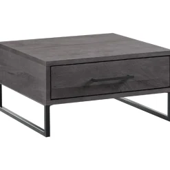 Hot Salontafel Piastra 64x64 cm zwart Woonseries|Salontafel
