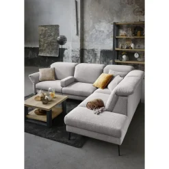 Hot Salontafel Verato eikenhout 70x70 cm vierkant naturel grey Woonseries|Salontafel