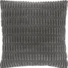 Clearance Sierkussen Antrona 45x45cm donkergrijs Sierkussens