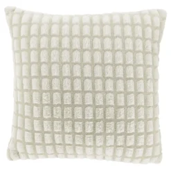 Discount Sierkussen Banchette 45x45 cm wit Sierkussens