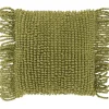 Outlet Sierkussen Canevino 45x45cm mosgroen Sierkussens