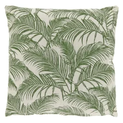 Best Sierkussen Canosa groen met palmboomtakken Sierkussens