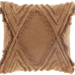 Outlet Sierkussen Civo 45x45cm bruin Sierkussens