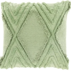 New Sierkussen Civo 45x45cm groen Sierkussens