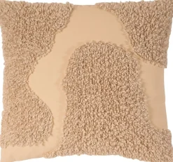 Sale Sierkussen Faicchio 45x45cm beige taddy Sierkussens