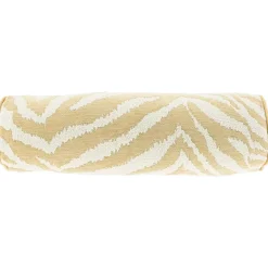 Clearance Sierkussen Foglia 15x45cm rol beige Sierkussens