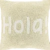 Hot Sierkussen Isarco 45x45cm hola wit Sierkussens