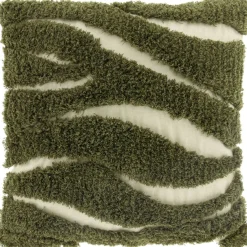 Outlet Sierkussen Muralto 45x45cm groen Sierkussens