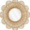 Discount Spiegel Novellara rond 39 cm bruin small Spiegels