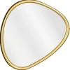 Discount Spiegel Procida goud medium Spiegels
