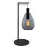 Online Tafellamp Felinio smoke glas 1-lichts hangend Tafellamp