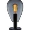 Discount Tafellamp Felinio smoke glas 1-lichts Tafellamp