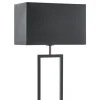 Best Tafellamp Tarante (lampvoet h55) mat zwart Tafellamp