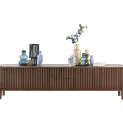 Hot TV-meubel Arrosto eikenhout 58x225x40 cm Dark Roast Woonseries|Tv-Meubel