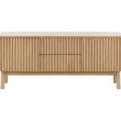 TV-meubel Arrosto eikenhout 58x135x40 cm light roast Woonseries|Tv-Meubel